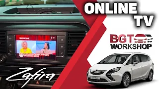 Citroen Jumpy, Peugeot Traveller, Opel Zafira - доп мультимедиа (яндекс, ютуб, online tv)