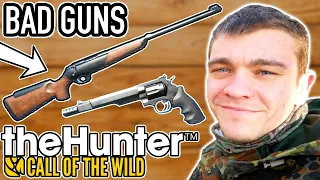 HUNTING WITH THE WORST GUNS IN THE GAME! Hunter Call of the Wild Ep.19 - Kendall Gray