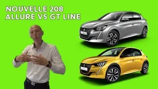 Comparatif de gamme nouvelle 208 : montée en gamme Allure VS GT Line : les Tutos de Berbiguier