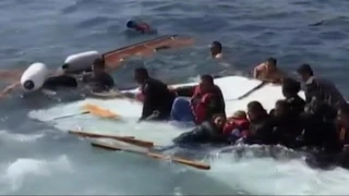 Boat Capsizes off Libyan Coast: Hundreds Struggle to Survive