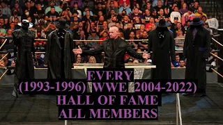 EVERY WWE HALL OF FAME ALL MEMBERS (1993-2022)