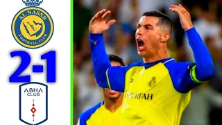 Al Nassr Vs Abha 2-1 All Goals & Extended Highlights 2023 HD