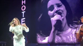 Lana Del Rey & Adam Cohen performing Chelsea Hotel - NFR Tour Jones Beach 9/21/19