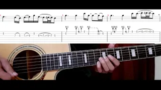 Tutorial Solo Guns N' Roses - November Rain Acoustic Version With Tab & Chord