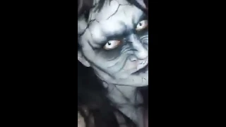 Horror Girl Frightened the People in Dubai Mall