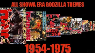 All Godzilla Showa Era Themes (1954-1975)
