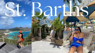 Solo Travel to St. Barths Vlog | Party | Restaurants| Nikki Beach and More