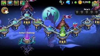 PvZ 2 – Dark Ages Night 14 (Produce at least 5000 sun with the Grave Buster and Sun Bean)