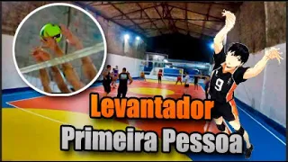 Vôlei em Primeira Pessoa - Ninguém Para Esse Levantador!