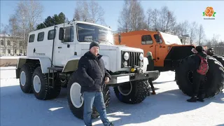 Вездеход «Хищник-3930» и снегоболотоход ЗВМ-39083 «Вея» пополнили автопарк «Ростелекома»