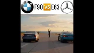 BMW M5 F90 VS MERCEDES E63/ФАНАТ BMW