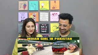 Pak Reacts to Indian girl in Pakistan 🇵🇰 Pakistani Railway 🚃 Wagah Border to Panja Sahib via Lahore