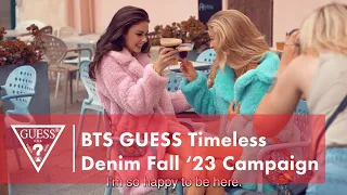 BTS GUESS Timeless Denim Fall '23 Campaign | #GUESSDenim