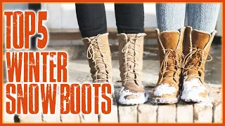 Top 5 Best Winter Snow Boots Reviews | Best Waterproof Boots For Snow