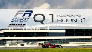 QP1 - Round 1 Hockenheim F1 Circuit  - Formula Regional European Championship by Alpine