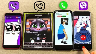 Viber & Conference Calling iPhone 11 + Samsung Z Fold 3 + Nokia G31 + OPPO A54