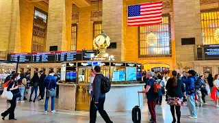 NYC LIVE Grand Central Terminal, Times Square & Central Park via Broadway (May 19, 2022)