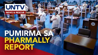 8 senador, pumirma na sa partial Senate Blue Ribbon report ng Pharmally probe