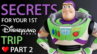 SECRETS for your FIRST Disneyland Paris trip 2024! | PART 2