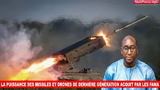 La capacité des missiles et drones de dernière génération acquit par l'Armée Malienne