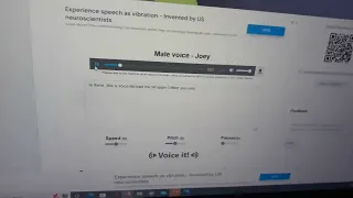 Joey text to speech voice