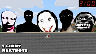 GIANT JEFF THE KILLER AND FRIENDS CHASED ME in Minecraft - Gameplay - Coffin Meme