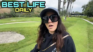 BEST LIFE DAILY: Breakfast & Chat.. + KT’s First Golf Experience and Backyard Spa nite