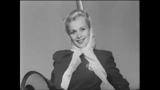 Carole Landis In Hollywood Meets The Navy (1941)