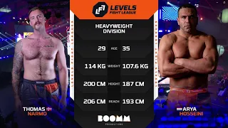 LFL 9 Full Fight: Thomas Narmo VS Arya Hosseini