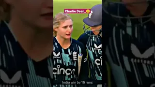Charlie Dean crying after lost match 😕😶 #shorts #virel #cricket #trending  #shortsvideo