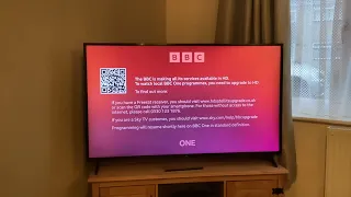 BBC one sd closure message