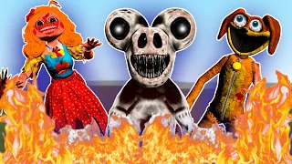 NEW ZOONOMALY AND MISS DELIGHT POPPY PLAYTIME CHAPTER 3 FIRE DANGER! in GARRYS MOD😱