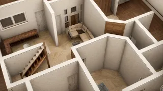 12 x 12m Small House Plan | 40X40 HOUSE PLAN  | 40 X 40 GHAR KA NAKSHA | 1600 Sq ft House Plan