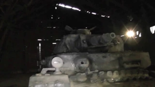 Как снимались «28 Панфиловцев». 3/3. Полноразмерный макет танка Pz IV. 04.01.2017г.