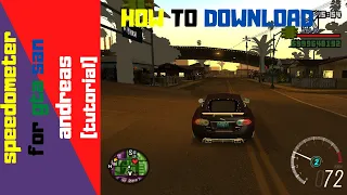 How to download and install speedometer in GTA san andreas PC