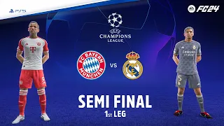 FC 24 - Bayern Munich Vs Real Madrid - 1st Leg Semi Final 2024 UEFA Champions League | 4K