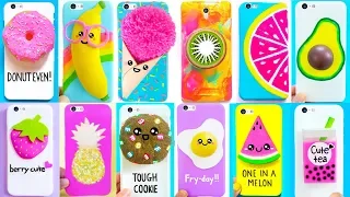 15 DIY Phone Cases (Food-inspired) | Easy & Cute Phone Projects #2