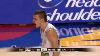 The TROJKA from Bogdanović from Downtown - Serbia - Greece (90:72) Last Sixteen