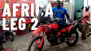 Fixing up my bike to continue down Africa - |S7E28|