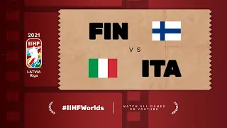 Highlights | FINLAND vs ITALY | #IIHFWorlds 2021