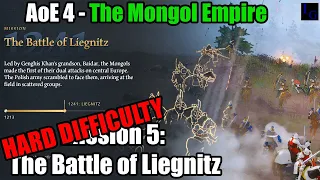 The Mongol Empire HARD DIFFICULTY Guide Mission 5 - The Battle of Liegnitz | Age of Empires IV