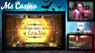 Massive win on Legacy of Egypt on Vegas Hero Casino 18 +