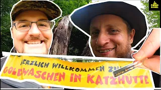 Goldwaschen in Katzhütte - Ihr werdet nicht glauben was in der Katze..