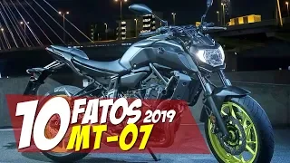 10 FATOS: Nova MT-07 2019 no Brasil, tudo que mudou - 10F17 Motorede