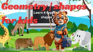 Learn Shapes for Children with Fun |  Learn 2D Geometric Shapes