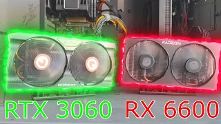 RTX 3060 12Gb vs RX 6600 8Gb