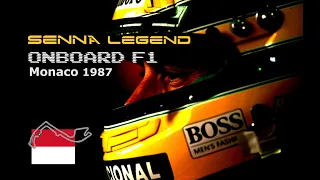 SENNA Legend | ONBOARD Lap » 1987 F1 GP Monaco (Ayrton Senna: Lotus 99T)