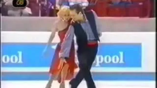 Oksana Grishuk  Evgeny Platov. Worlds Championship 1997. Original dance.