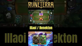 mazo arrollar (Illaoi / Renekton) Legends of Runeterra