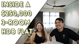 Inside A $250k 3-Room HDB Flat